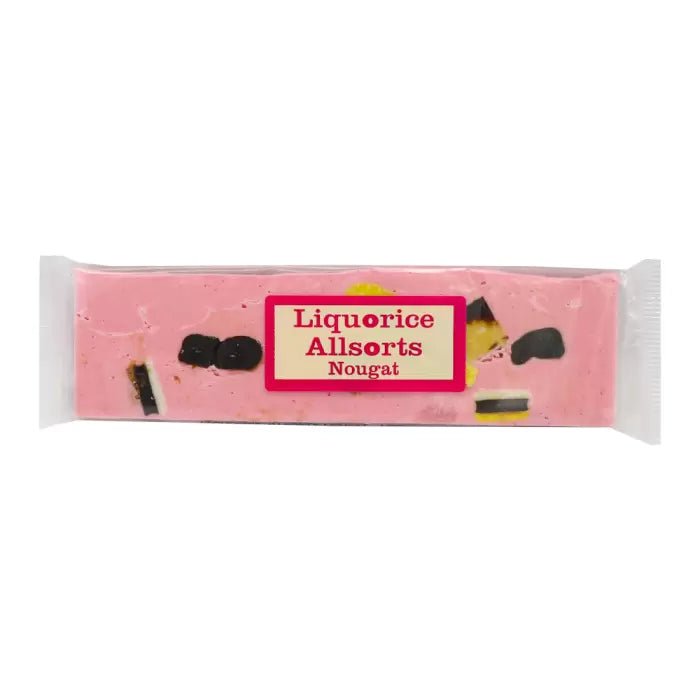 Candy Co Liquorice Allsort Flavour Nougat Bar 130G - Jessica's Sweets