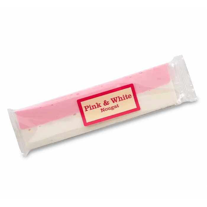 Candy Co Pink & White Nougat Bar 150G