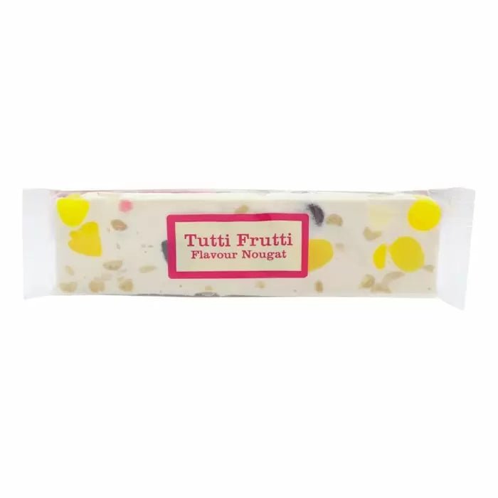 Candy Co Tutti Frutti Nougat Bar 130G - Jessica's Sweets
