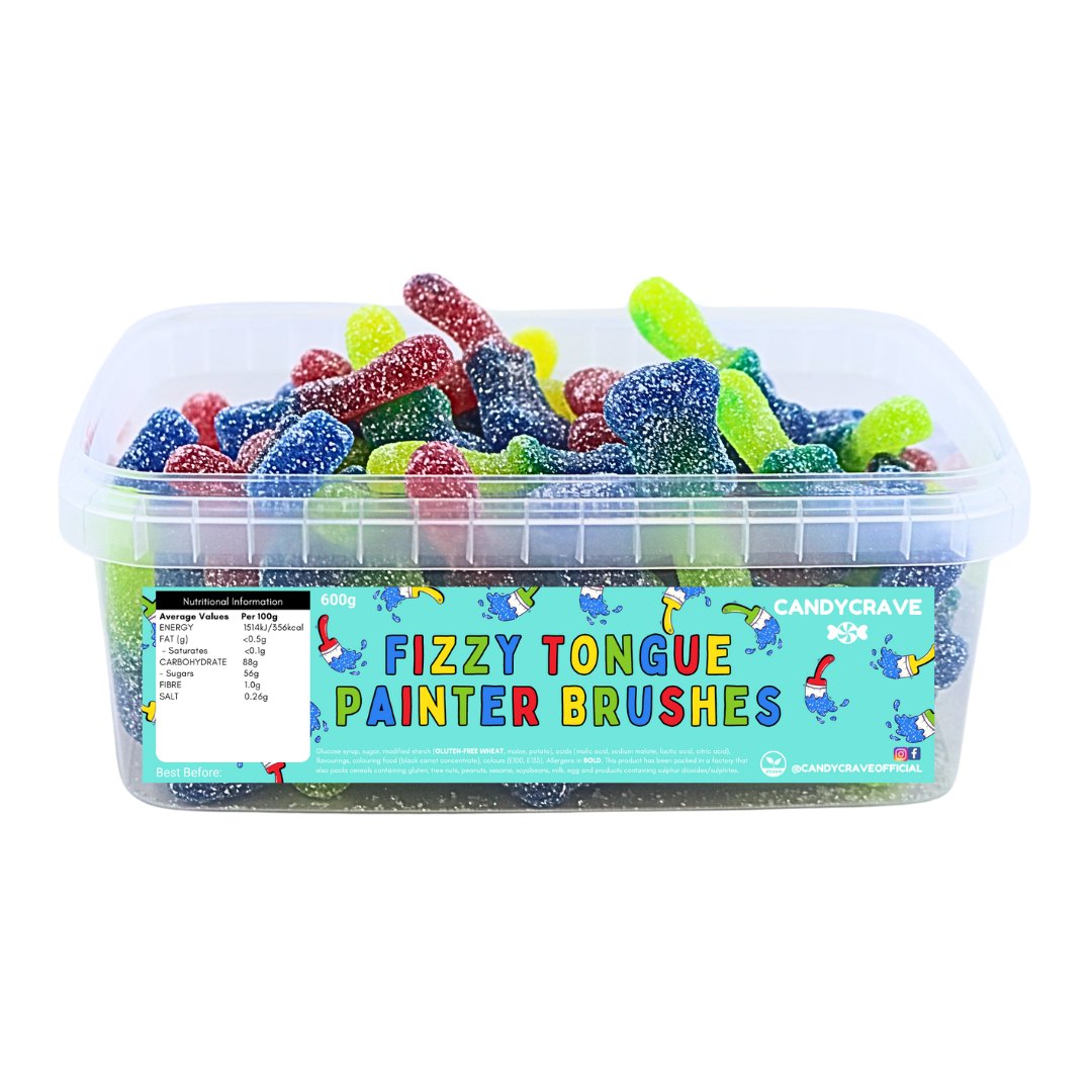 Candy Crave Fizzy Tongue Painters 600g - Jessica's Sweets