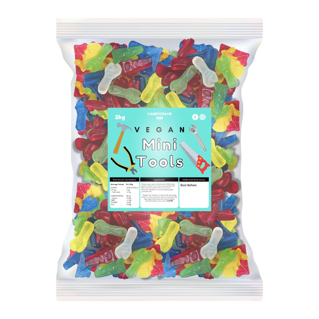 Candy Crave Mini Tools 2kg (VEGAN) - Jessica's Sweets