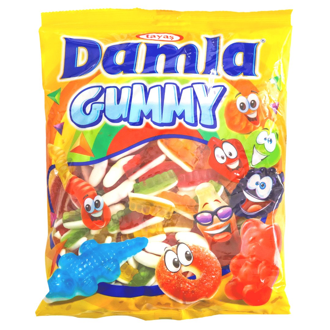 Damla Assorted Gummy Teeth 1KG - Jessica's Sweets