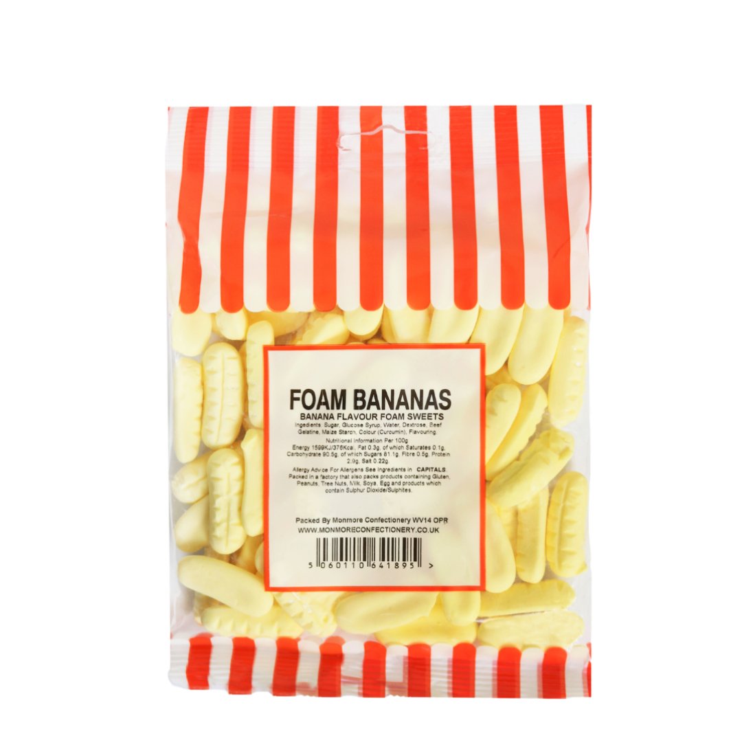 FOAM BANANA 100G - Jessica's Sweets