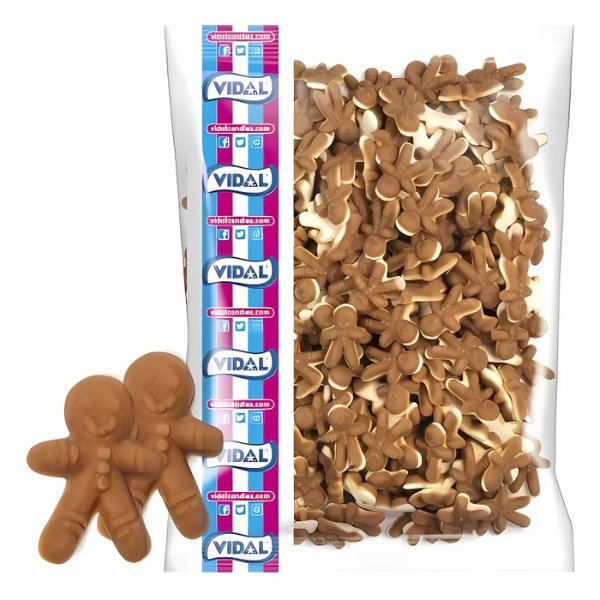 Vidal Gingerbread Men 3kg - Jessica's Sweets