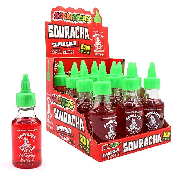 Zed Candy Screamers Souracha Super Sour Candy Sauce 90ml