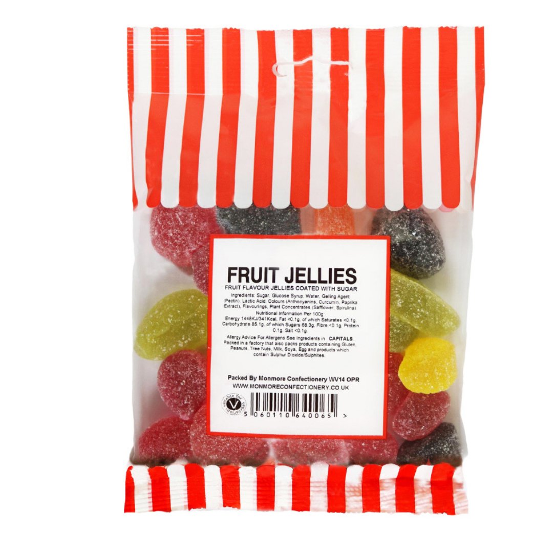 FRUIT JELLIES 140G - Jessica's Sweets