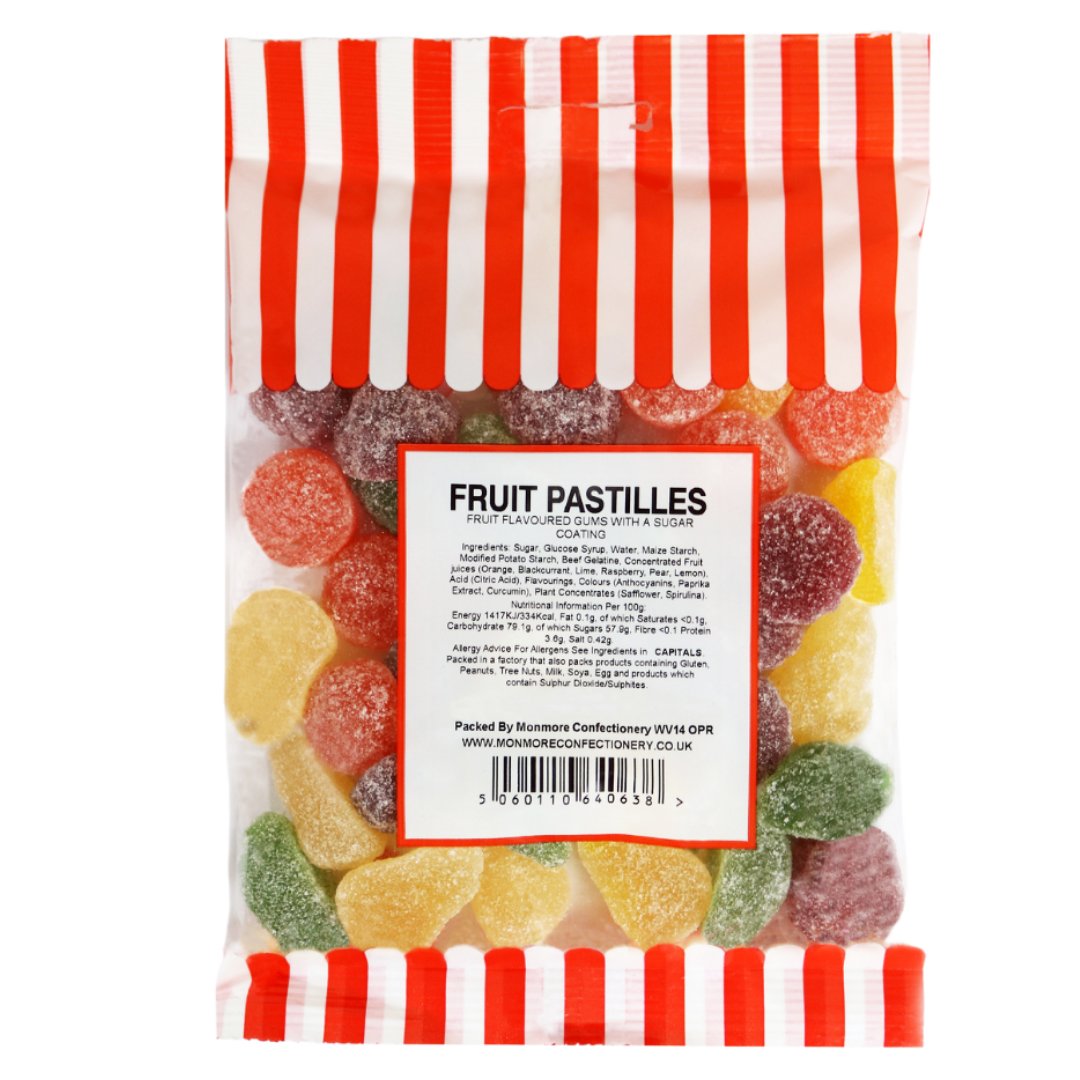 FRUIT PASTILLES 140G - Jessica's Sweets