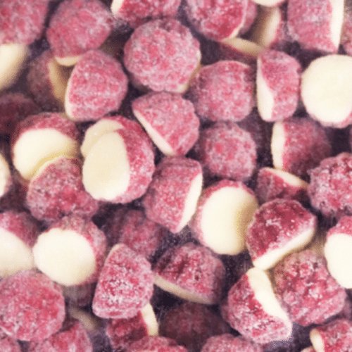 Fizzy Berry Kisses - Jessica's Sweets