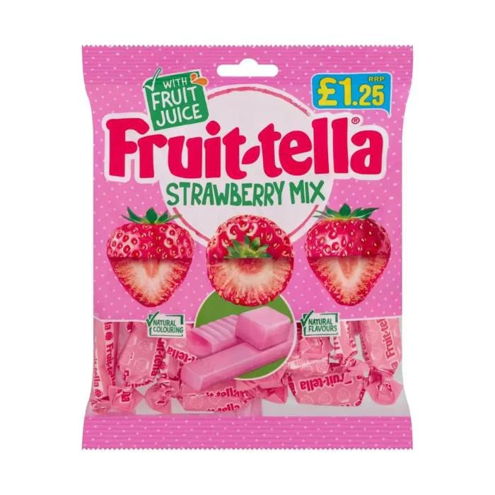 Fruitella Juicy Strawberry 135G - Jessica's Sweets