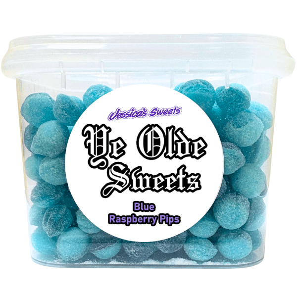 Jessica's Sweets Ye Olde Sweets Blue Raspberry Pips 190g