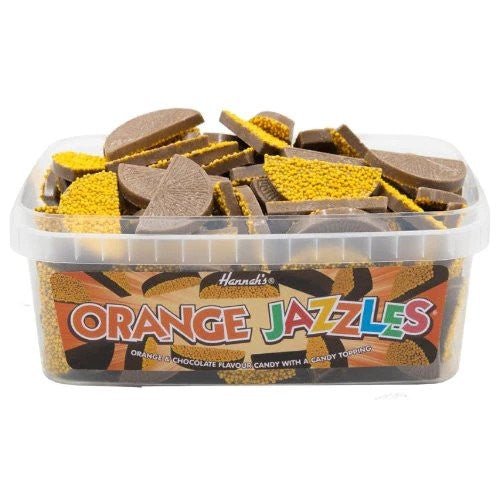 Hannah's Orange Jazzles 120 Count - Jessica's Sweets