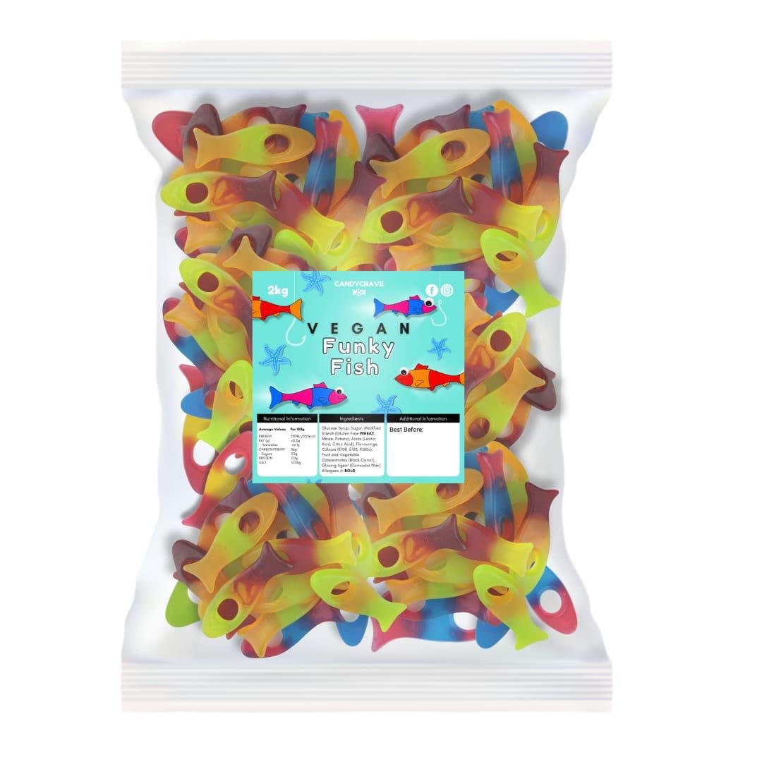 Candy Crave Funky Fish 2kg - Jessica's Sweets