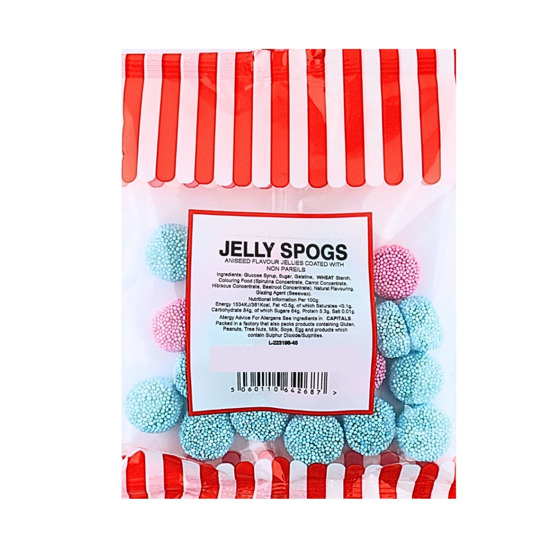 JELLY SPOGS 140G - Jessica's Sweets