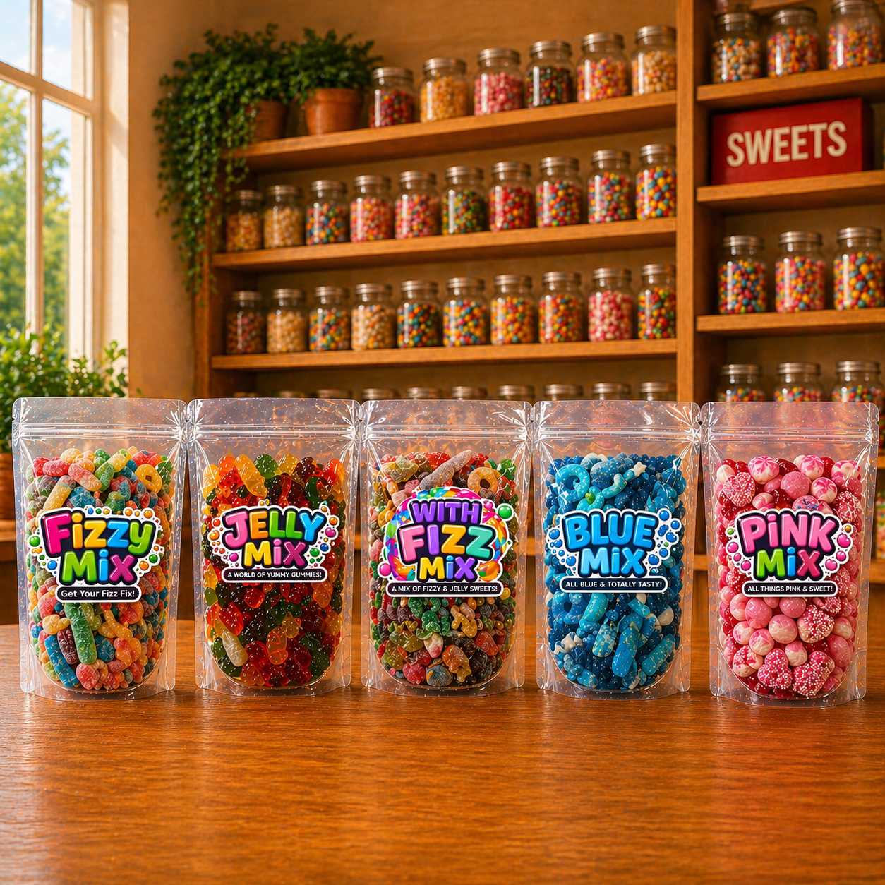 Famous 5 Sweet Grab Bags 5kg