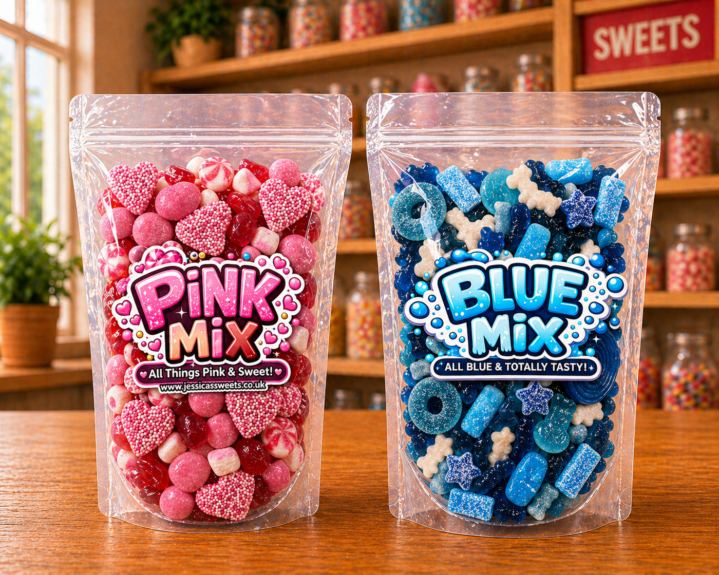 Pink & Blue Grab Bag Duo 2kg