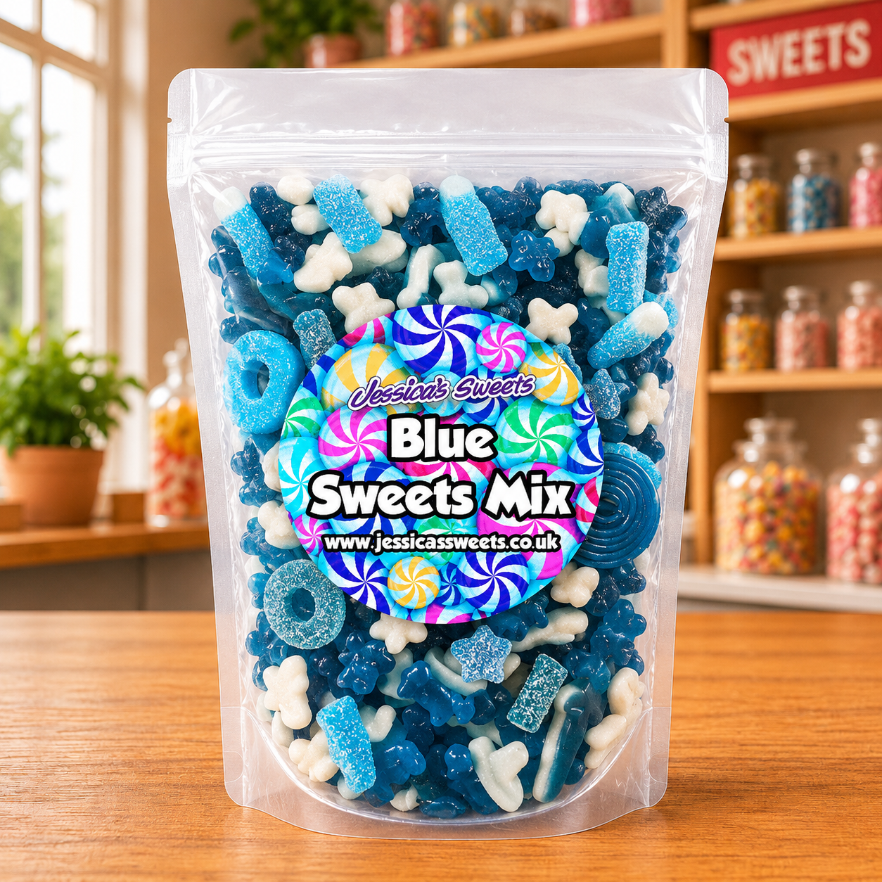 1kg Blue Mix Grab Bag