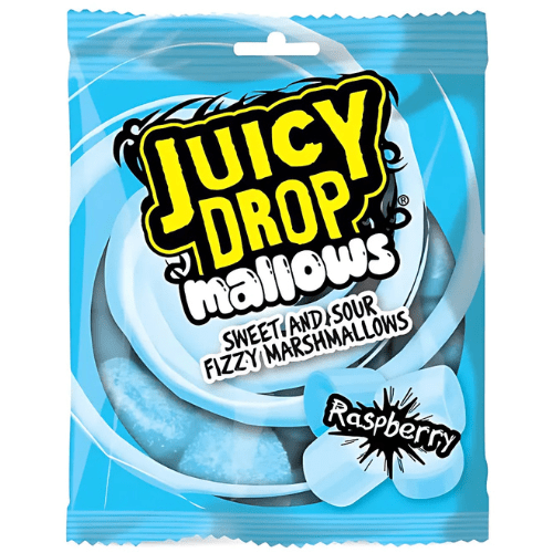 Juicy Drop Mallows Raspberry Flavour 100g