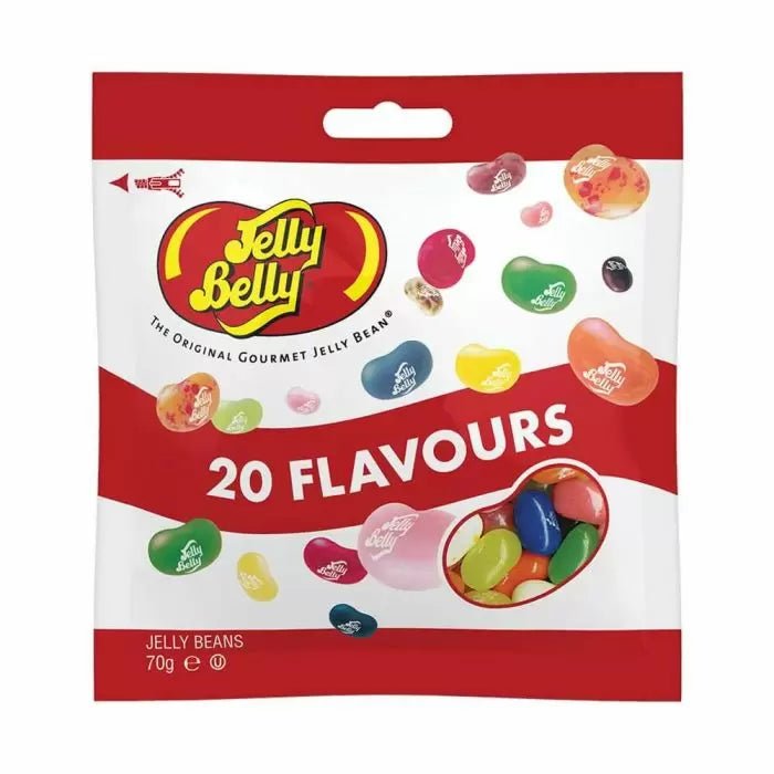 Jelly Belly 20 Assorted Flavours 70g - Jessica's Sweets