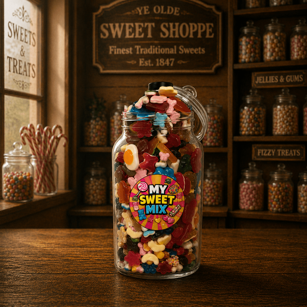Pick Your Mix - Large Victorian Jar