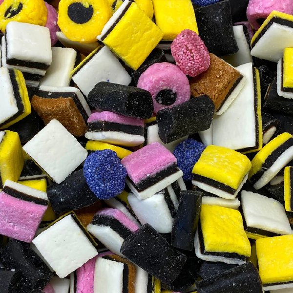 Liquorice Allsorts - Jessica's Sweets