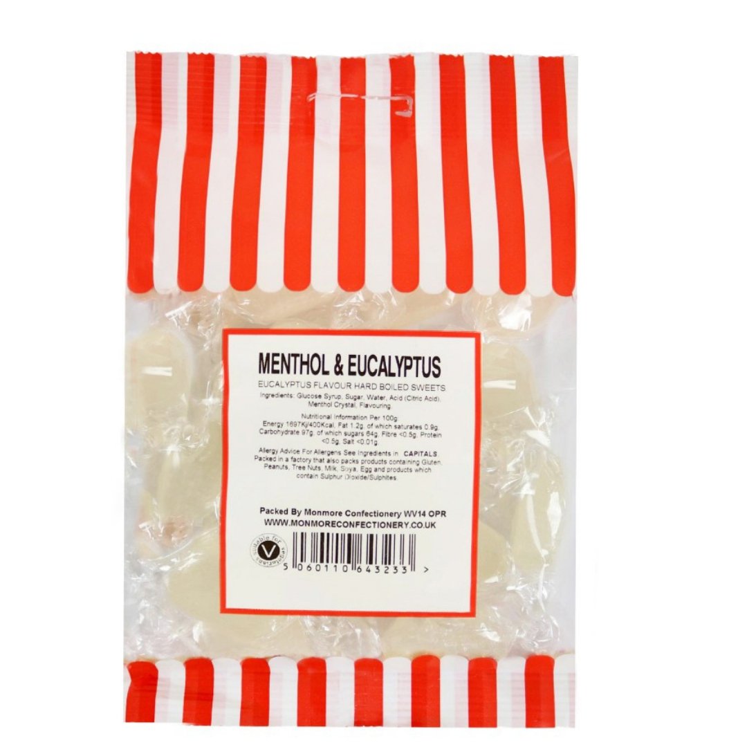 MENTHOL & EUCALYPTUS 140G - Jessica's Sweets