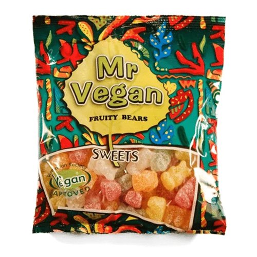 MR VEGAN Fruity Bears 120g - Jessica's Sweets