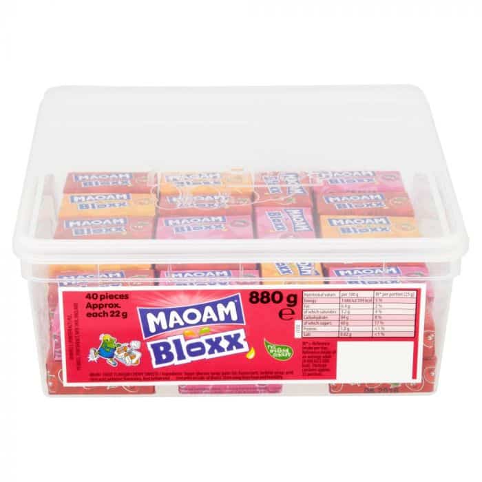 Maoam Blocks Tub- 40 count