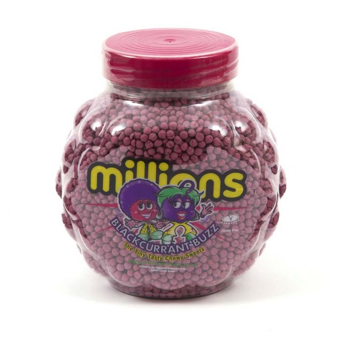 Millions Blackcurrant Buzz Jar 2.27kg - Jessica's Sweets