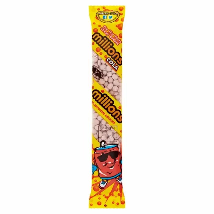 Millions Cola Tube 60g - Jessica's Sweets