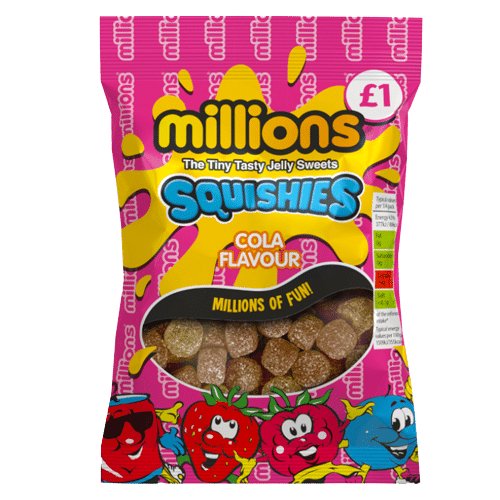 Millions Squishies Cola 120g - Jessica's Sweets
