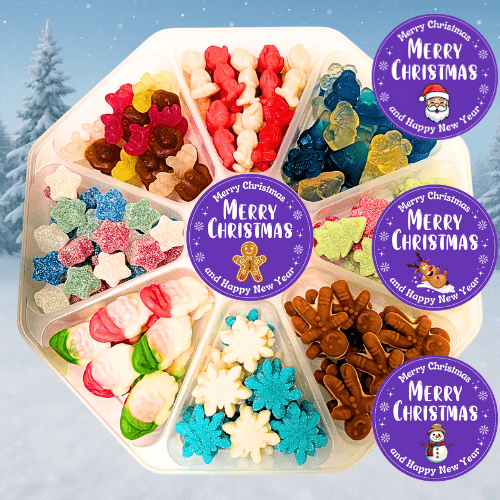 Merry Christmas Sweets Mix Sharing Platter