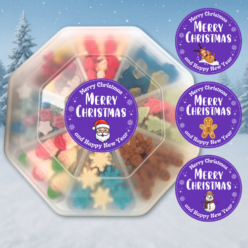 Merry Christmas Sweets Mix Sharing Platter