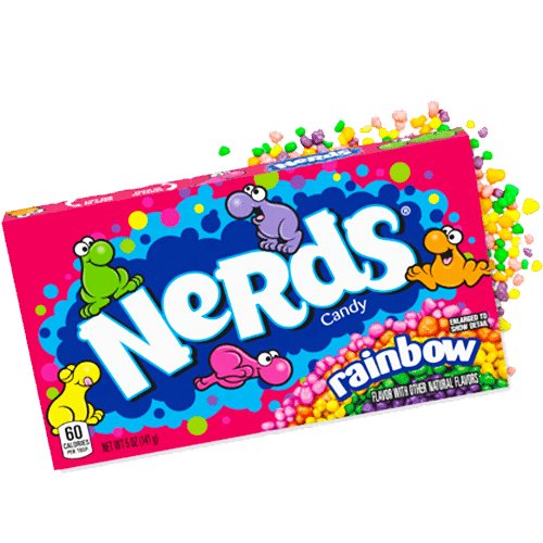 Nerds Rainbow Theatre Box 141g - Jessica's Sweets