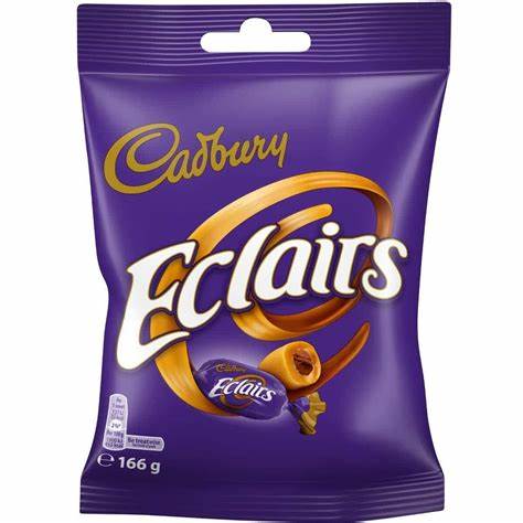 Cadburys Chocolate Eclairs 130g - Jessica's Sweets