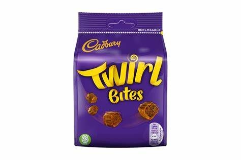 Cadbury Twirl Bites Chocolate Bag 95g