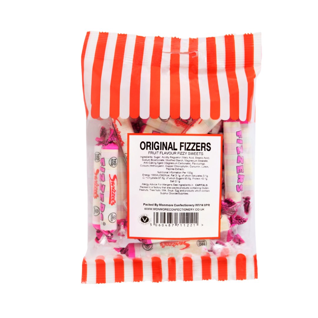 ORIGINAL FIZZERS 125G - Jessica's Sweets