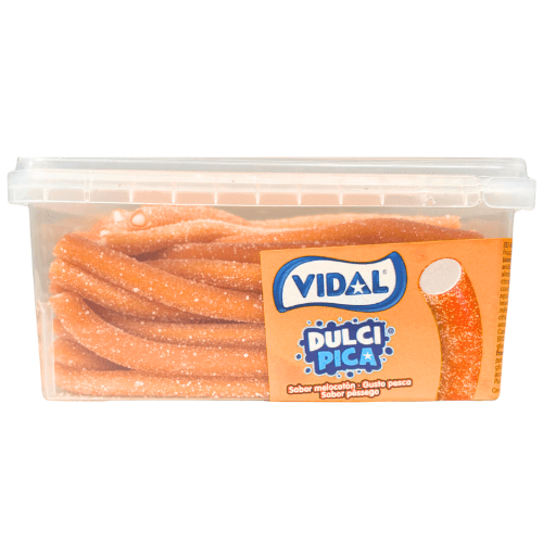 Vidal Fizzy Peach Pencils Tub 200 Pieces