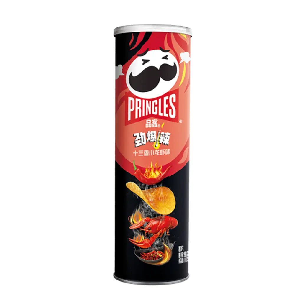 Pringles Super Hot Crayfish 110g (China) - Jessica's Sweets