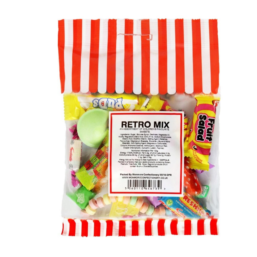 RETRO MIX 140G - Jessica's Sweets