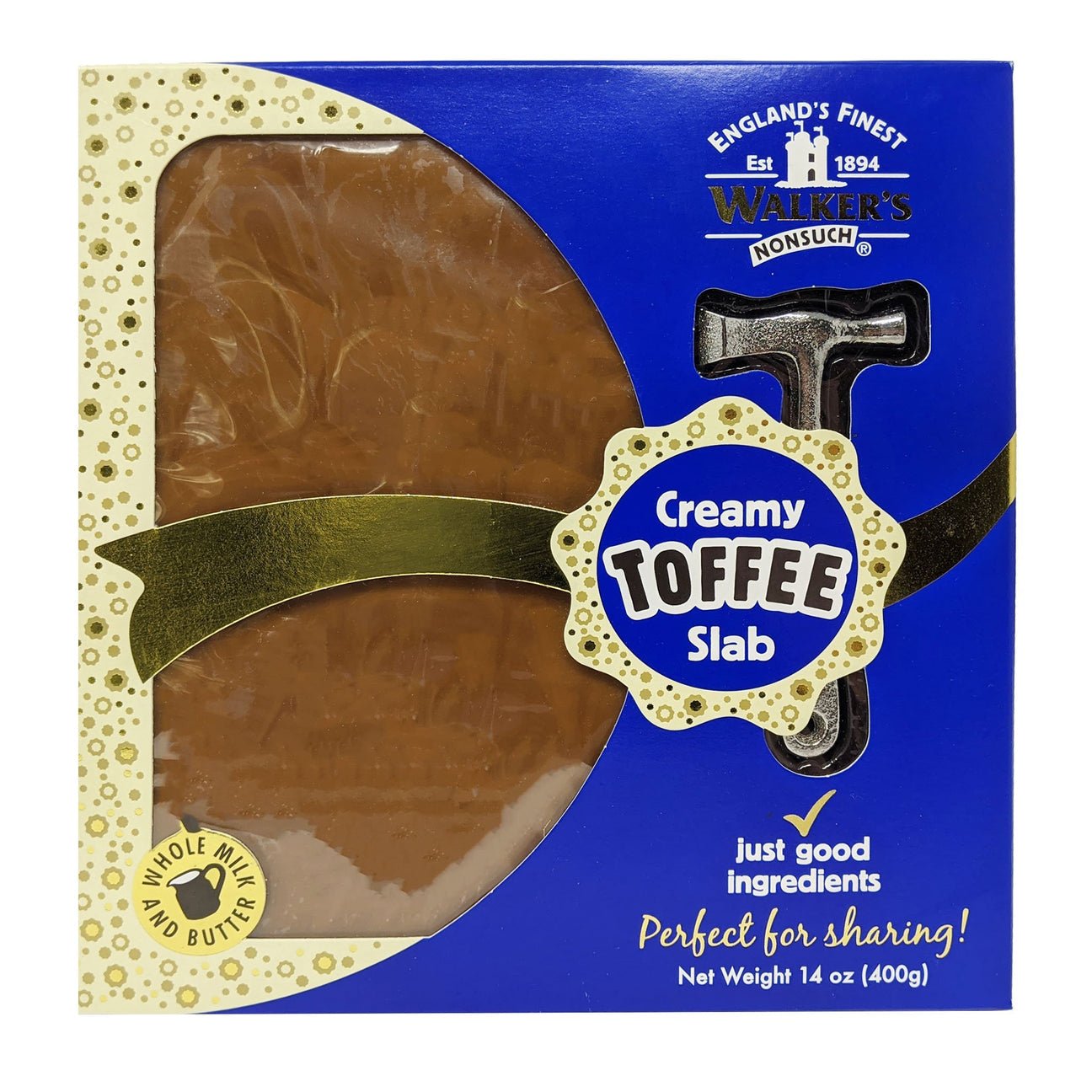 Walkers Original Creamy Toffee Hammer Pack 400G - Jessica's Sweets
