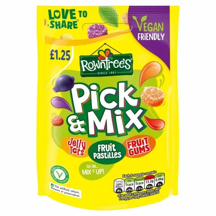 Rowntrees Pick N Mix 120G - Jessica's Sweets