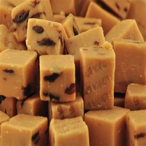 Rum & Raisin Fudge - Jessica's Sweets