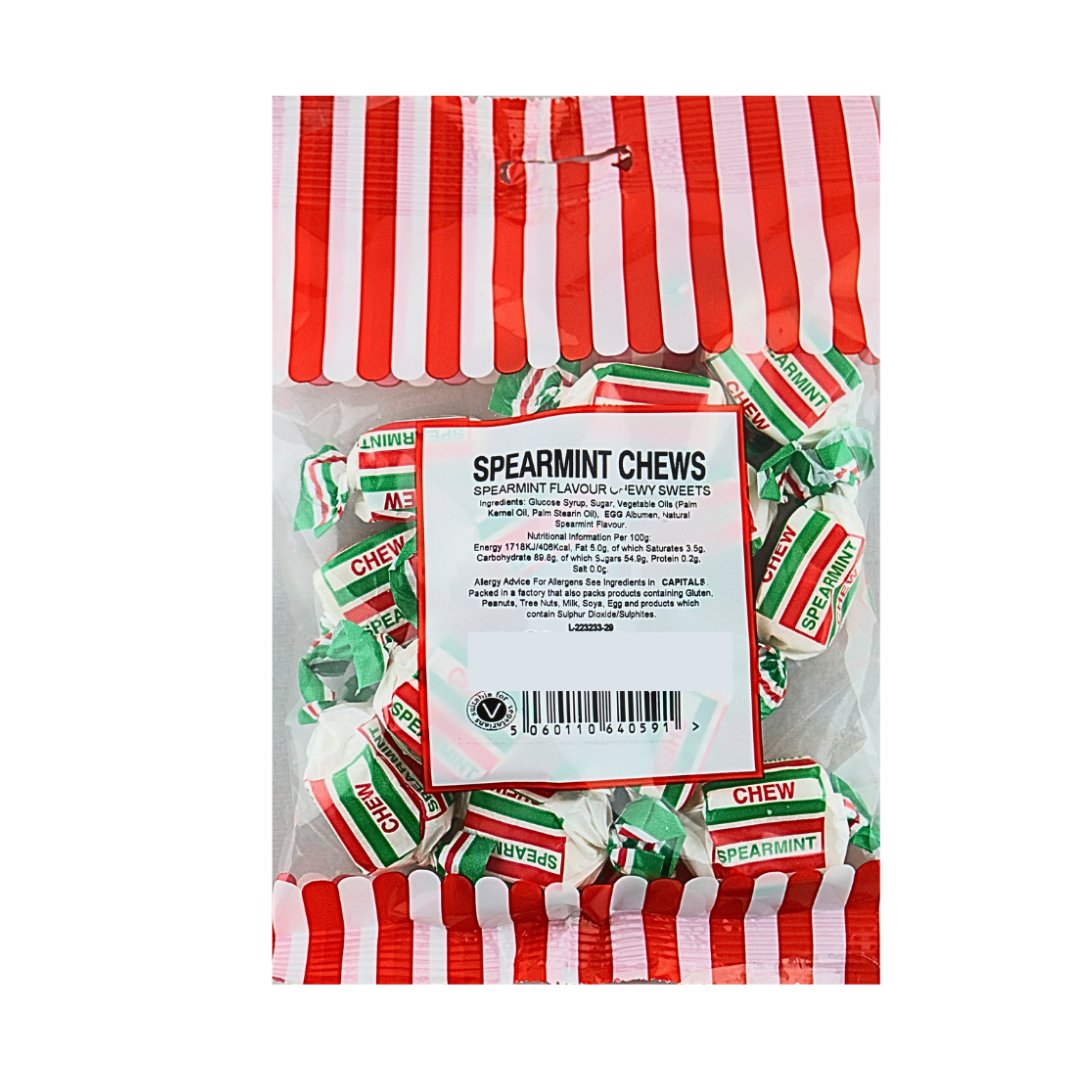 SPEARMINT CHEWS 140G - Jessica's Sweets