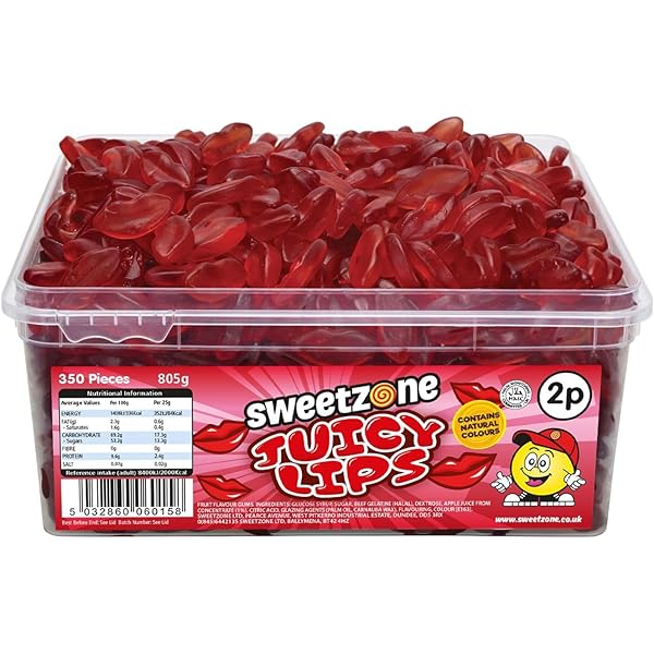 SWEETZONE JUICY LIPS 740g - Jessica's Sweets