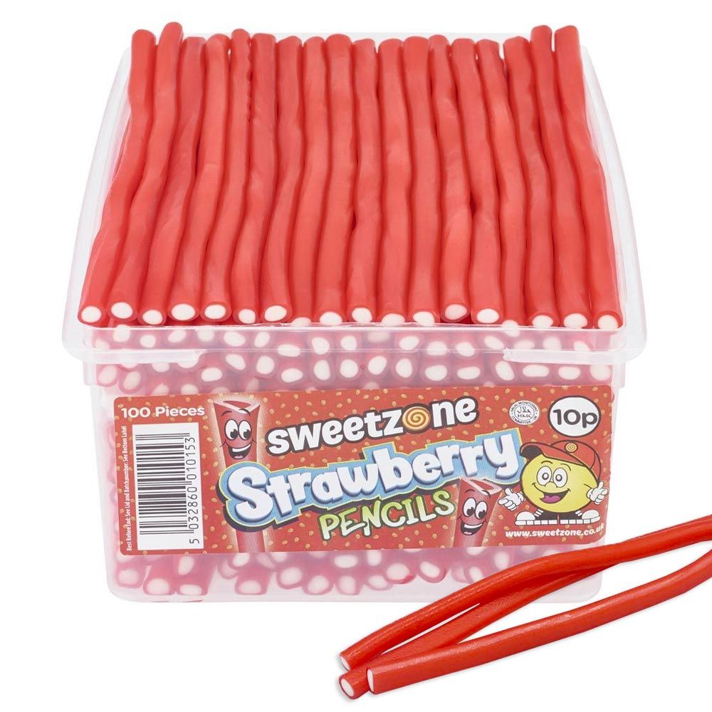 SWEETZONE STRAWBERRY PENCILS - Jessica's Sweets