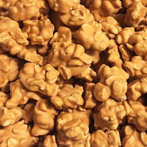 Salted Caramel Peanut Cluster - Jessica's Sweets