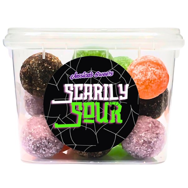 Scarily Sour 150g Tub - Jessica's Sweets