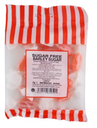 Sugar Free Barley Sugar 75g