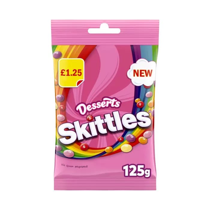 Skittles Desserts 125g - Jessica's Sweets
