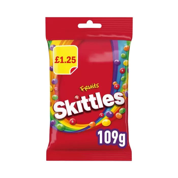 Skittles Fruits 109g - Jessica's Sweets